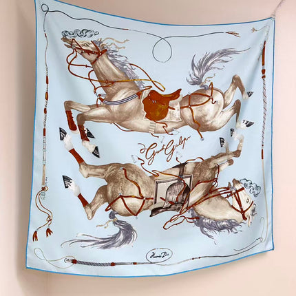 HERMES 26S SCARF 90 IN SILK 303194