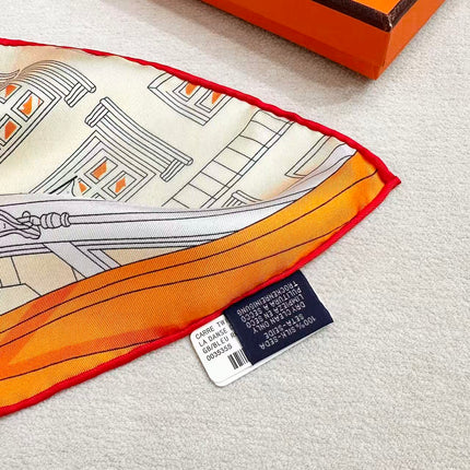 HERMES 26S SCARF 90 IN SILK 304329