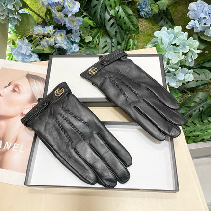 GLOVES IN BLACK SHEEPSKIN 458538