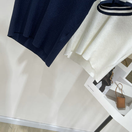MO&CO. SUMMER KNIT POLO SHIRT IN NEW TENNIS-INSPIRED STYLE 267889