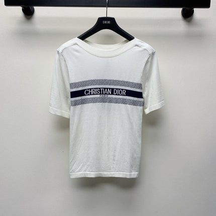 DIOR CREW NECK KNIT SWEATER 268137