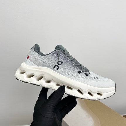 LOEWE 26S CLOUDTILT SNEAKER IN LIGHT GREY RECYCLED POLYESTER