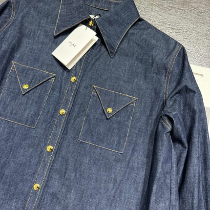 CELINE 26S DENIM SHIRT 157