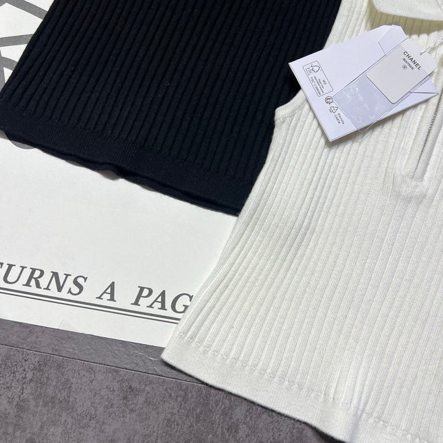 CHANEL 26S KNIT TANK TOP STYLE 1098