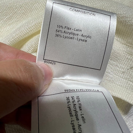 CHANEL 26S SHORT-SLEEVE KNIT TOP STYLE 1096