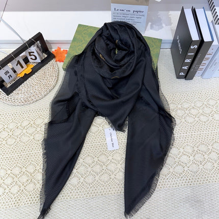 DIOR 26S SCARF 140CM IN SILK & CASHMERE 281270