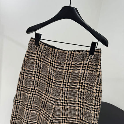 YSL 25S STRIPED STRAIGHT-LEG PANTS STYLE 228