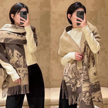 BBR SCARF 210 CM IN CASHMERE 537299
