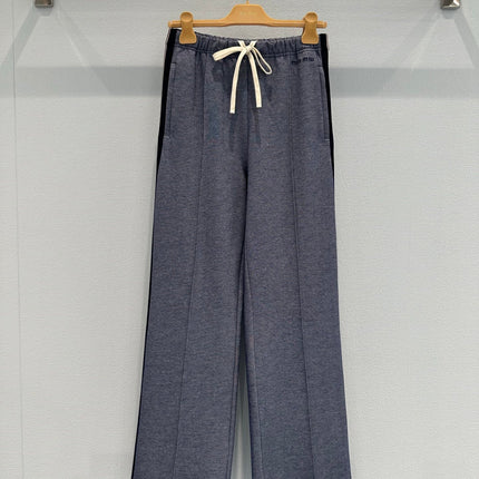 MIUMIU STRAIGHT-LEG PANTS STYLE 556