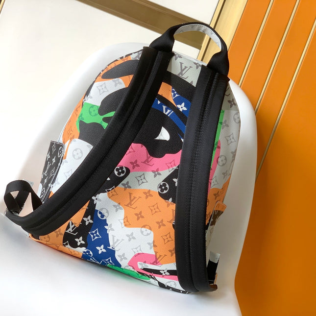 LV 26S DISCOVERY EYE BACKPACK 38 IN MULTICOLOR MONOGRAM CANVAS