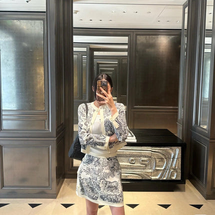 DIOR 25S SKIRT SET 702