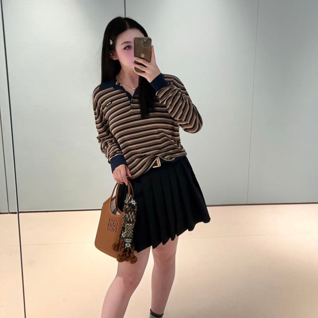 MIUMIU 26S LONG SLEEVED COLLARED SHIRT 945