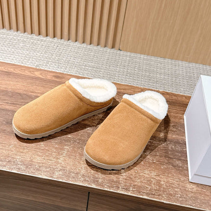 ALO 25S BIRKENSTOCK CLOGS IN LIGHT BROWN SUEDE