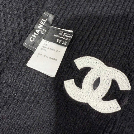 CHANEL 25S SCARF 175 CM IN  WOOL CASHMERE 943087