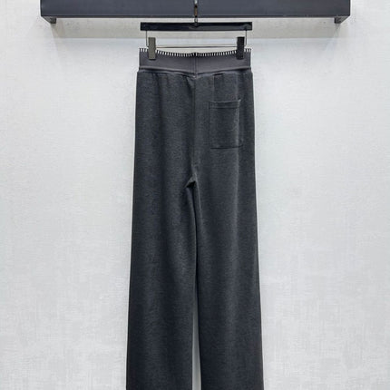 DIOR 25S WIDE-LEG DRAWSTRING PANTS STYLE 018
