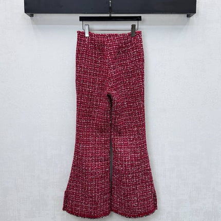 CHANEL 25S HIGH-WAISTED DRESS TROUSERS 309
