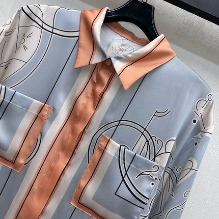 HERMES 26S LONG SLEEVE SHIRT 585