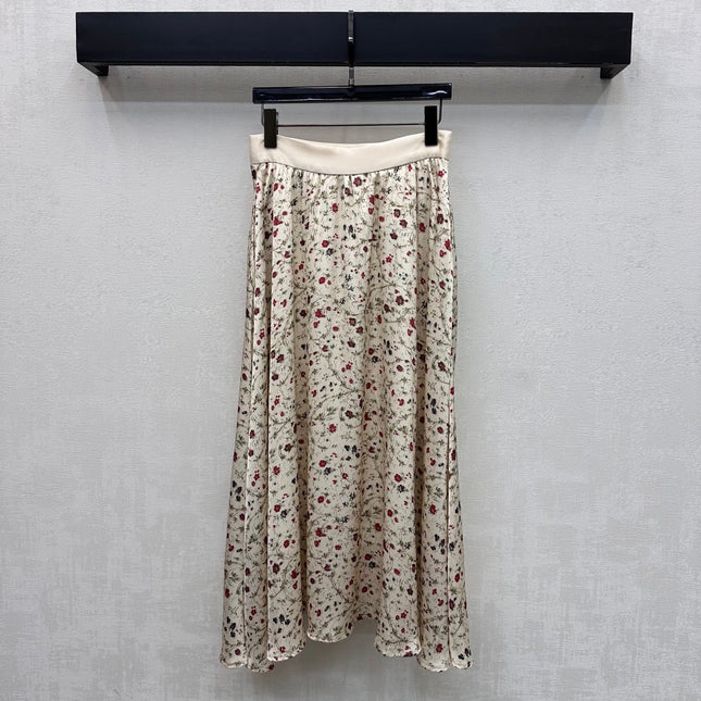 VALENTINO 26S PLEATED MIDI SKIRT 196