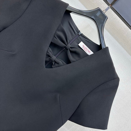 VALENTINO 26S V-NECK DRESS 155