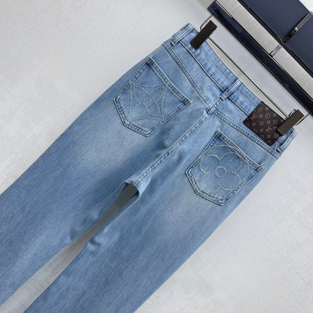 LV 26S FLARED DENIM JEANS STYLE 234