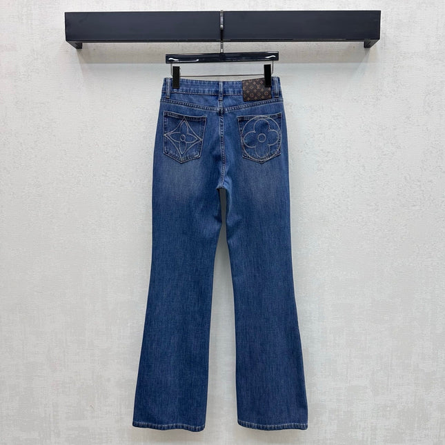 LV 26S FLARED DENIM JEANS STYLE 235