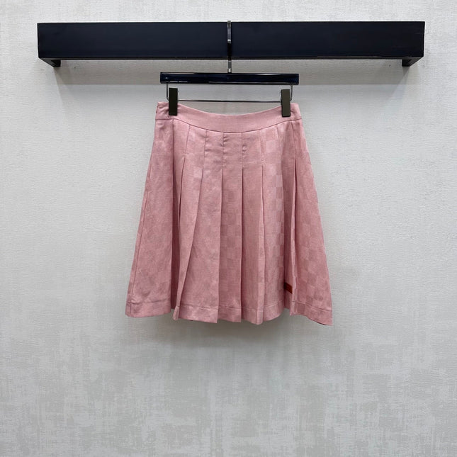 LV 26S TOP AND SKIRT SET STYLE 216