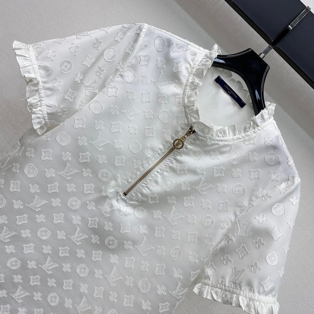 LV 26S SHORT-SLEEVE ZIP-UP SHIRT STYLE 200