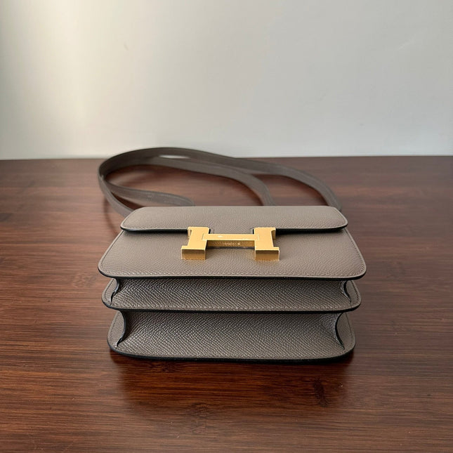 CONSTANCE 18 ETOUPE EPSOM GOLD HARDWARE