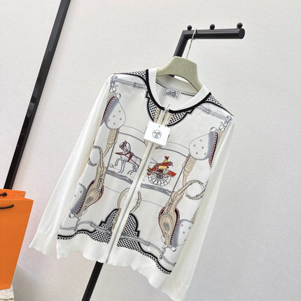 HERMES 26S KNIT CARDIGAN 505