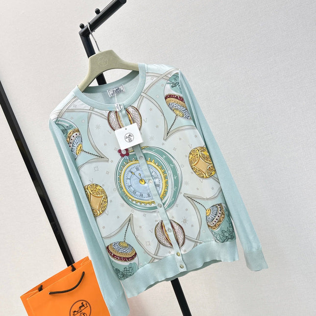 HERMES 26S KNIT CARDIGAN 506