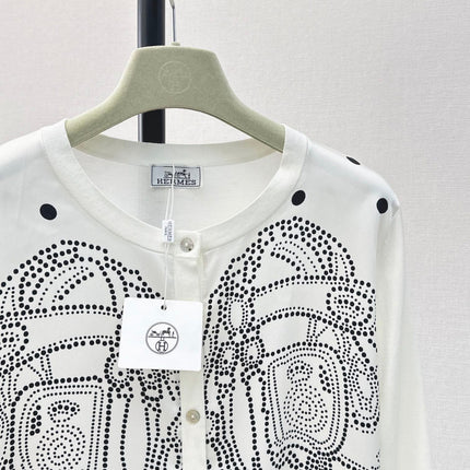 HERMES 26S KNIT CARDIGAN 502