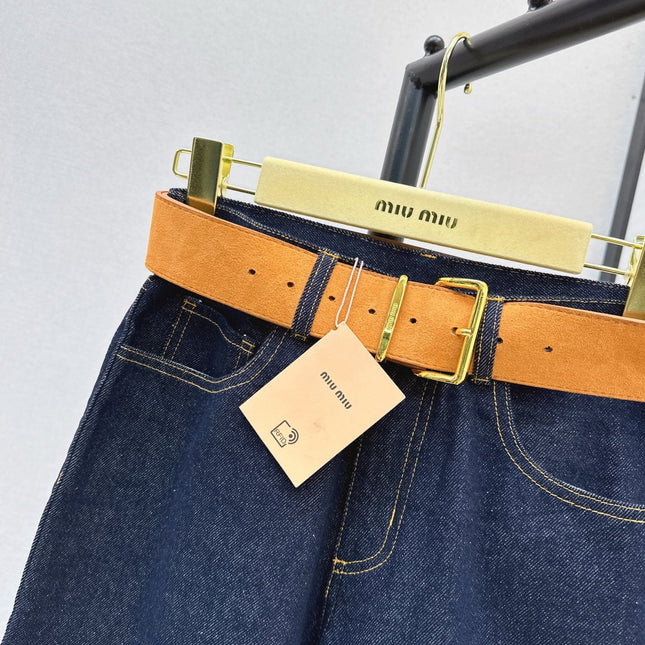 MIUMIU 26S WIDE LEG JEANS 974