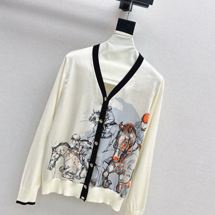 HERMES 26S KNIT CARDIGAN 510