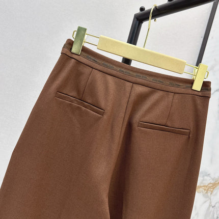 MIUMIU 26S WIDE LEG PANTS 954