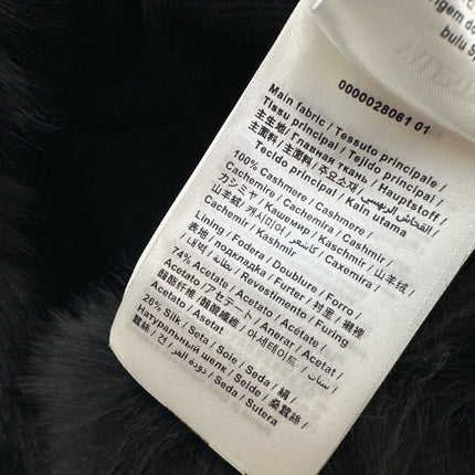 VALENTINO 26S KNIT CARDIGAN WITH FUR COLLAR STYLE 78