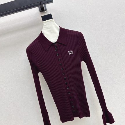 MIUMIU POLO SWEATER STYLE 829
