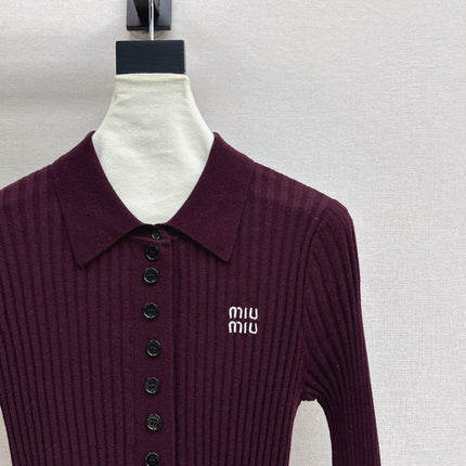 MIUMIU POLO SWEATER STYLE 829