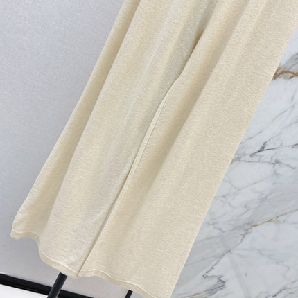 DIOR 25S WIDE-LEG CASHMERE PANTS 570