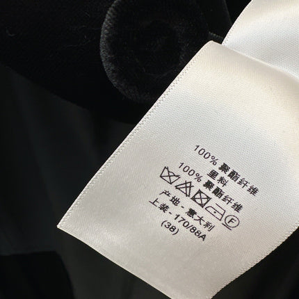 DIOR 25S VELVET BLAZER 523