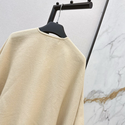 MAX MARA 25S JACQUARD CAPE COAT 008