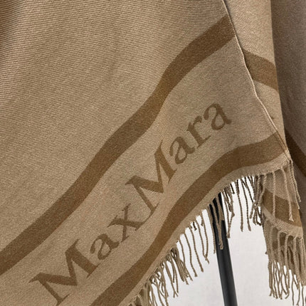 MAX MARA 25S JACQUARD CAPE COAT 009