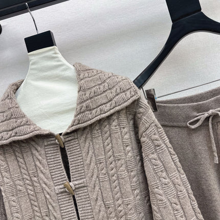 MAX MARA 25S OVERSIZED KNIT SET 033
