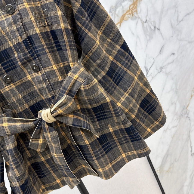 MIUMIU LONG REVERSIBLE COAT STYLE 747