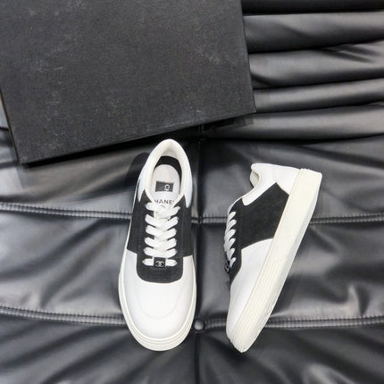 CC SNEAKERS TRAINERS BLACK SUEDE LEATHER