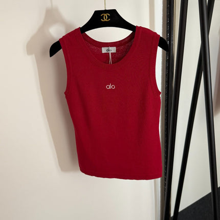 ALO KNIT SLEEVELESS TOP STYLE 163