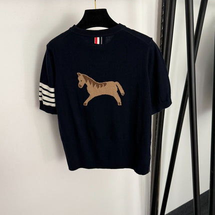 THOM 26S SHORT-SLEEVE KNIT TOP STYLE 5