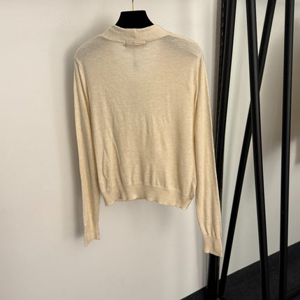 LP 26S LONG-SLEEVE V-NECK CARDIGAN 534