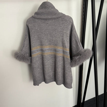 DIOR 26S SHORT SLEEVE HIGH NECK KNIT SWEATER 997