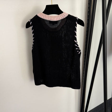 CHANEL 26S KNIT SLEEVELESS TOP 1009