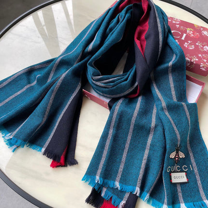 SCARF 200 CM IN COLORFUL CASHMERE 402211